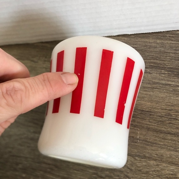 Vtg Federal Glass Striped Mug - Picture 11 of 13